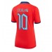 Billige England Raheem Sterling #10 Udebane Fodboldtrøjer Dame VM 2022 Kortærmet